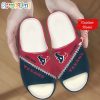 NFL Houston Texans Custom Name Special Edition Comfort Slippers