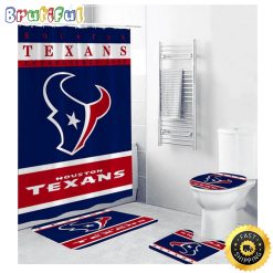 NFL Houston Texans Special Edition Shower Curtain and Rugs