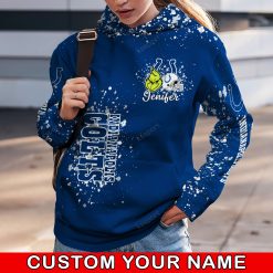 NFL Dallas Cowboys Custom Name Christmas Edition Hoodie Leggings Set