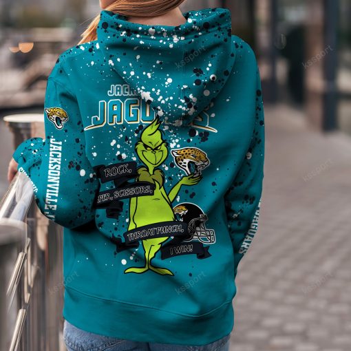 NFL Jacksonville Jaguars Custom Name Christmas Edition Hoodie Leggings Set