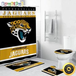 NFL Jacksonville Jaguars Special Edition Shower Curtain and Rugs