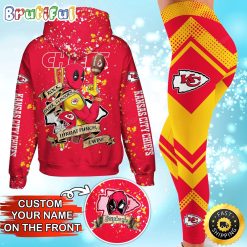 NFL Kansas City Chiefs Custom Name Special Edition Hoodie Leggings Set