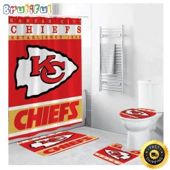 NFL Kansas City Chiefs Special Edition Shower Curtain and Rugs