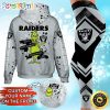 NFL Las Vegas Raiders Custom Name Christmas Edition Hoodie Leggings Set
