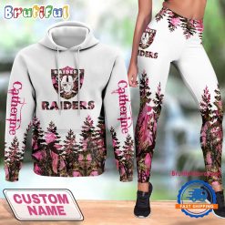 NFL Las Vegas Raiders Custom Name Limited Edition Hoodie Leggings Set