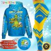 NFL Los Angeles Chargers Custom Name Christmas Edition Hoodie Leggings Set
