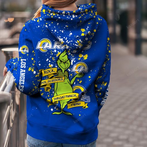 NFL Los Angeles Rams Custom Name Christmas Edition Hoodie Leggings Set