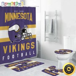 NFL Minnesota Vikings Limited Edition Shower Curtain and Rugs