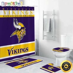 NFL Minnesota Vikings Special Edition Shower Curtain and Rugs
