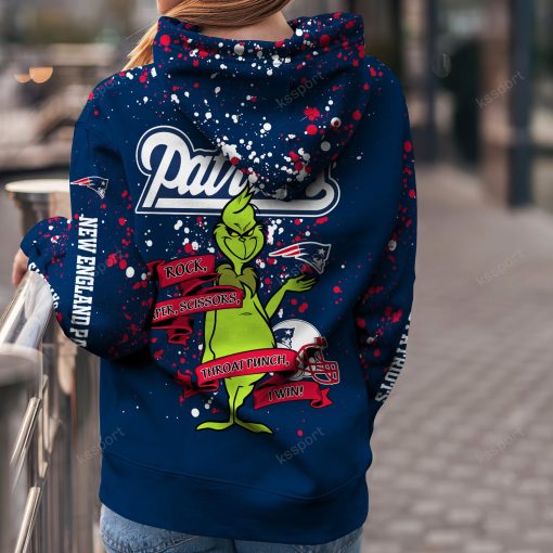 NFL New England Patriots Custom Name Christmas Edition Hoodie Leggings Set