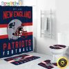 NFL New England Patriots Limited Edition Shower Curtain and Rugs
