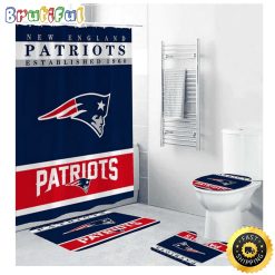 NFL New England Patriots Special Edition Shower Curtain and Rugs