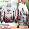 NFL New Orleans Saints Custom Name Limited Edition Hoodie Leggings Set