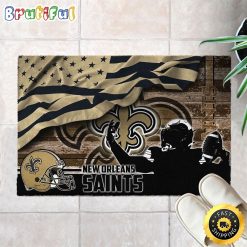 NFL New Orleans Saints Limited Edition Rubber Doormat