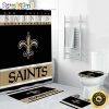 NFL New Orleans Saints Special Edition Shower Curtain and Rugs