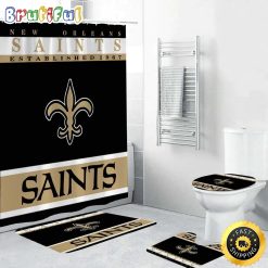 NFL New Orleans Saints Special Edition Shower Curtain and Rugs
