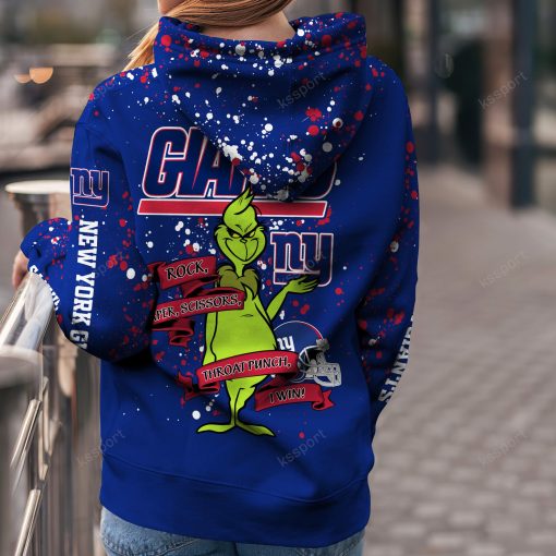 NFL New York Giants Custom Name Christmas Edition Hoodie Leggings Set