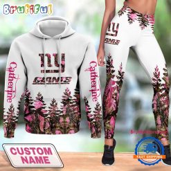 NFL New York Giants Custom Name Limited Edition Hoodie Leggings Set