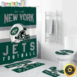 NFL New York Jets Limited Edition Shower Curtain and Rugs