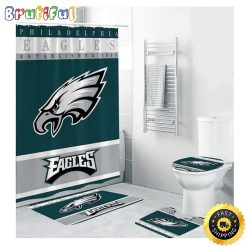 NFL Philadelphia Eagles Special Edition Shower Curtain and Rugs