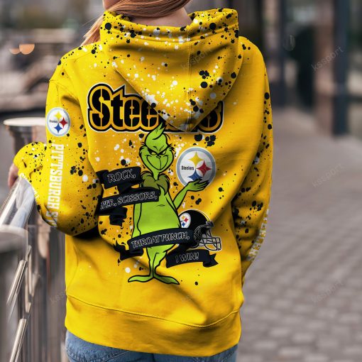 NFL Pittsburgh Steelers Custom Name Christmas Edition Hoodie Leggings Set