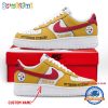 NFL Pittsburgh Steelers Custom Name Limited Edition Air Force 1 Sneakers