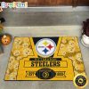 NFL Pittsburgh Steelers Special Edition Rubber Doormat