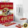 NFL San Francisco 49ers Limited Edition Shower Curtain and Rugs