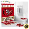 NFL San Francisco 49ers Special Edition Shower Curtain and Rugs