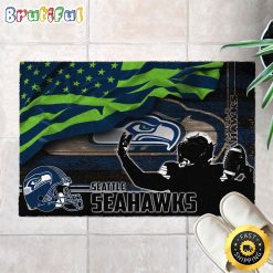 NFL Seattle Seahawks Limited Edition Rubber Doormat