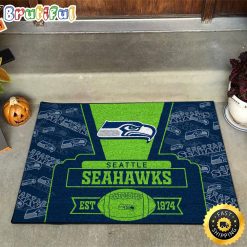 NFL Seattle Seahawks Special Edition Rubber Doormat