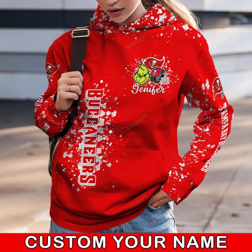 NFL Tampa Bay Buccaneers Custom Name Christmas Edition Hoodie Leggings Set