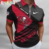 NFL Tampa Bay Buccaneers Custom Name Fan Edition Zipper Polo Shirt