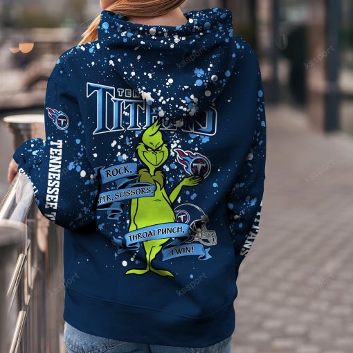 NFL Tennessee Titans Custom Name Christmas Edition Hoodie Leggings Set