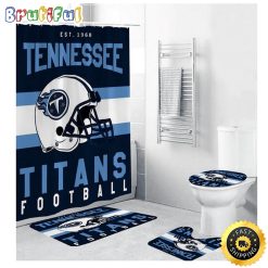 NFL Tennessee Titans Limited Edition Shower Curtain and Rugs
