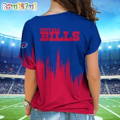 NFL Buffalo Bills Custom Name Limited Edition One Shoulder T-Shirt