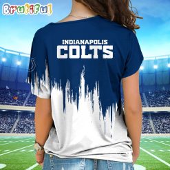 NFL Indianapolis Colts Custom Name Limited Edition One Shoulder T-Shirt