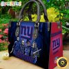 NFL New York Giants Custom Name Halloween Edition Leather Hand Bag