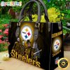 NFL Pittsburgh Steelers Custom Name Halloween Edition Leather Hand Bag